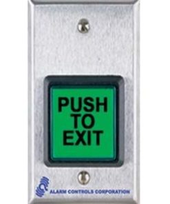 Alarm controls corporation TS-2-2  2 Square Request To Exit Button